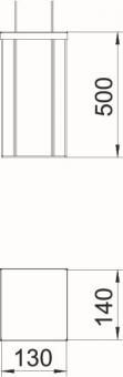 OBO ISSHS140500EL Installationssäule 