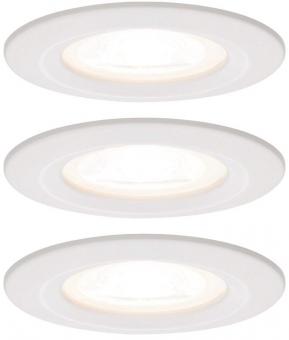Paulmann EBL Set Nova rund starr   93442 