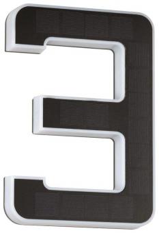Paulmann Outdoor Solar Hausnummer  79844 