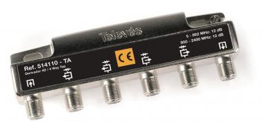 Televes AZS412DCFN 4-fach Abzweiger 