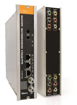 Televes T-0X-QUAD-Modulator    UAV-QAC-4 