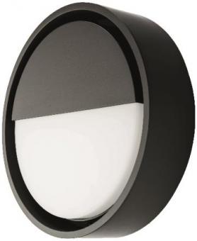 SGL FRAME ROUND WALL Schwarz 7W   605056 