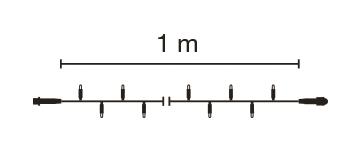 S&H LED-String Lite 10 1m 36V 0,4W 59159 