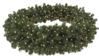 S&H LED-Quick Fix Wreath Ø100cm    59334 