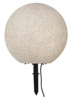 S&H LED-Dekokugel Ø50cm grau f.E27 88200 