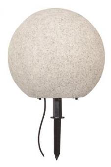 S&H LED-Dekokugel Ø40cm grau f.E27 88201 