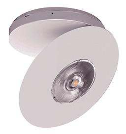 S&H LED-Spot 116x116x38mm silber   90375 