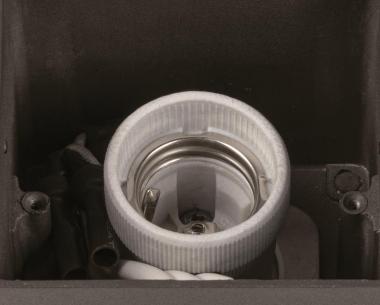 SLV GRAFIT E27 square Sensor     1006183 