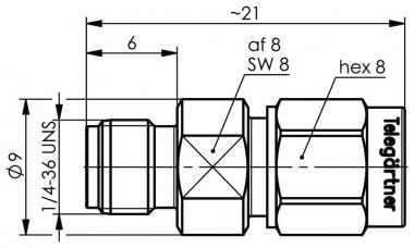 TEGA SMA-Kupplung/Port Saver   100024795 