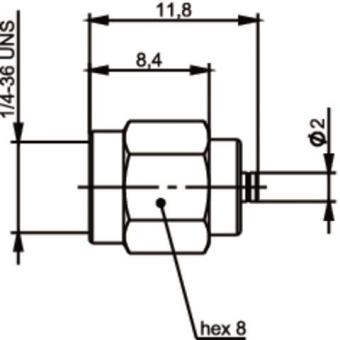TEGA Adapter SMA-UMTC (m-m)    100024814 