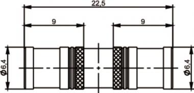 TEGA SMB-Kupplung Bu-Bu      J01162A0011 