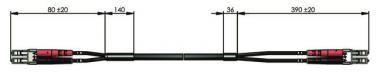 TEGA FTTA Dupl.Breakoutkabel L00876A0105 