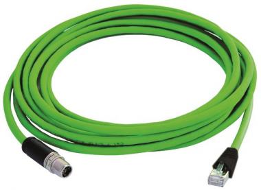TEGA STX M12x1-RJ45 VL X-kod.  100017233 