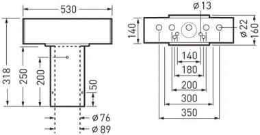 Trilux 0805 Traverse S1 1/76     7316200 