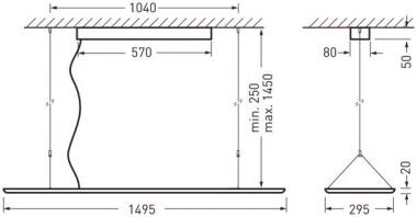 TRIL Hängel. 2360 H2 PW19 1500mm 7789951 