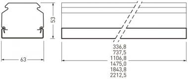 Trilux 07650 BL IP50/64 L150 01  8191000 