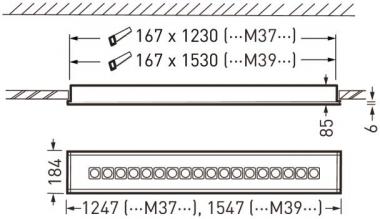 Trilux Creavo M37 LW19-03 42-940 7625651 
