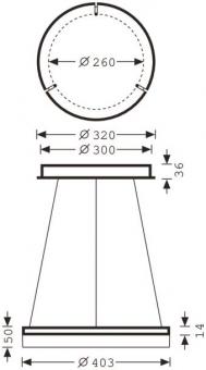 TRILUX PolaronIQ H2D LED2000-840 ET 2,0m 