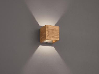 Trio LED-Wandleuchte BRAD/Holz 223710130 