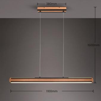 TRIO Pendelleuchte DEANCON 42W 326610232 