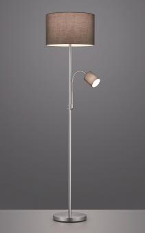 TRIO Deckenfluter HOTEL nickel 403900211 