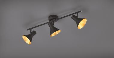 Trio 3er Spot 'NINA' schwarz   R80163002 