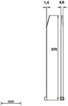 Unex Kabelbinder 4,8x370mm        2249DT 