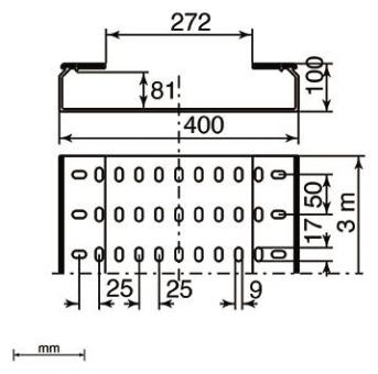 Unex Kabelrinne gelocht halogen 66420-48 