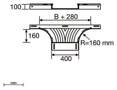 Unex T-Abzweiger halogenfrei    66448-48 