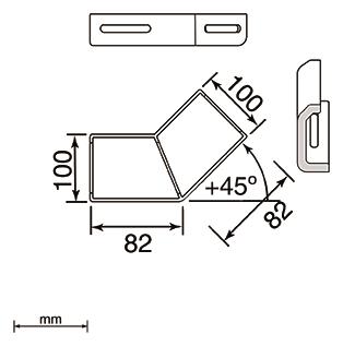 Unex Winkelverbinder steigend   66853-48 