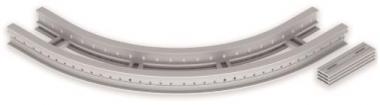 Unex Flachbogen 90  lichtgrau   67207-04 