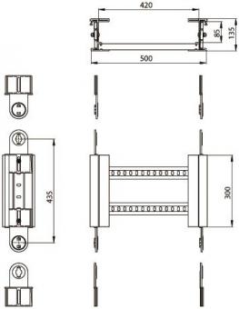 Unex Gelenkbogen vertikal       67532-04 