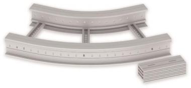 Unex Flachbogen 45  lichtgrau   67537-04 