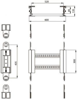 Unex Gelenkbogen vertikal       67632-04 
