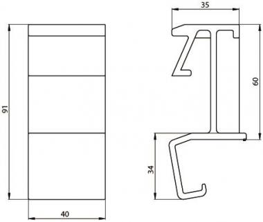 Unex Deckelabstandshalter       67855-48 