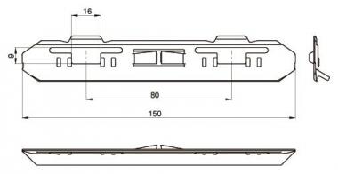 Unex Stoßstellenverbinder 40mm  73571-00 