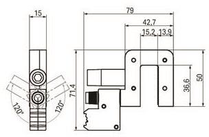 WAGO 855-8015 Potentialabgriff,für 