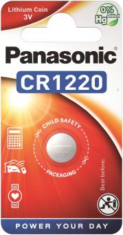 Panasonic Lithium Power      CR1220EL/1B 