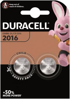 Duracell Knopfzelle Lithium 3V  D2016-B2 