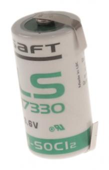 Saft Batterie Lithium 3,6V   LS17330+LFU 