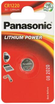Panasonic Lithium Power      CR1220EL/1B 