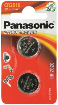 Panasonic Lithium Power CR2016EL/2B 