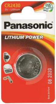 Panasonic Lithium Power      CR2430EL/1B 