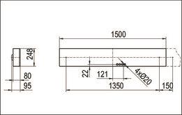 RIDI IHLS-L 280/1240-840 SM      0650556 