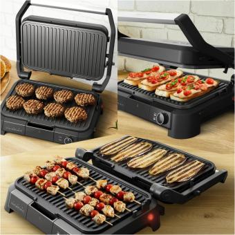 Tefal GC 520 D silber Kontakt Grill 