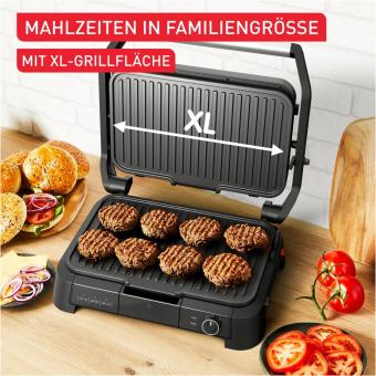 Tefal GC 520 D silber Kontakt Grill 