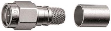TEGA SMA-Kabelstecker Cr/Cr Au 100024639 