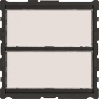 ELCOM Ruftaster LED-Schild 2/1   REU042Y 