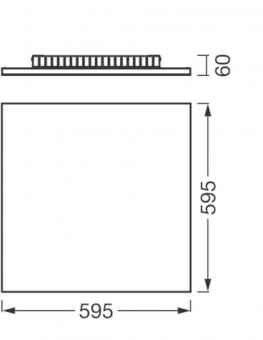 Ledvance Planon Frameless 600x600mm 40W 