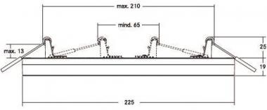 BRUM An-/Einbaupanel MOON ws    12206073 
